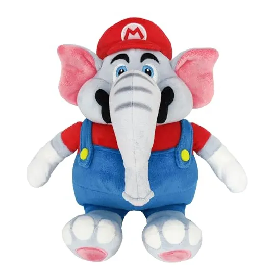 Peluche Little Buddy Super Mario Bros. Wonder Elephant Mario