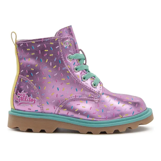 Botin Para Niña Mis Pastelitos Moda Tropicana Color Lila