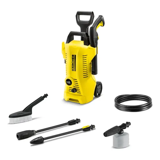 Hidrolavadora K2 Power Control Car 1400w 110bar Karcher Color Amarillo | Cuotas sin interés