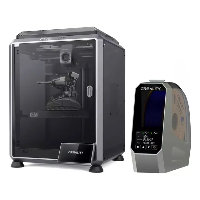 Impresora 3d Creality K1c Fdm + Caja Secadora Filamentos