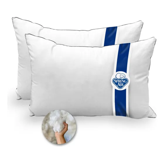 Almohada Spring Air Softly Ultra Comfort 840gr Premium 2 Pz