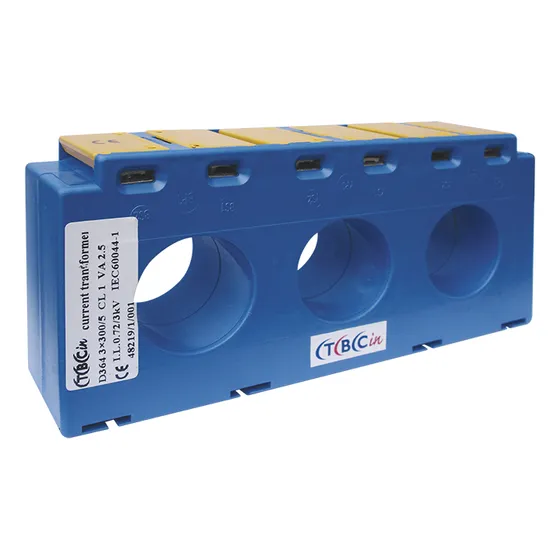 Transformador De Intensidad Trifásico 3 X 300-600/5a Tbcin
