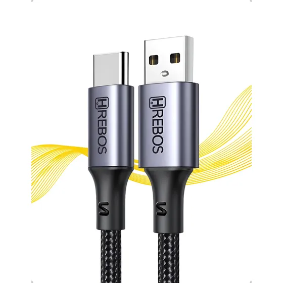 Cabo Usb X Tipo C Turbo 60w - 2 Metros Celular Notebook 3.1
