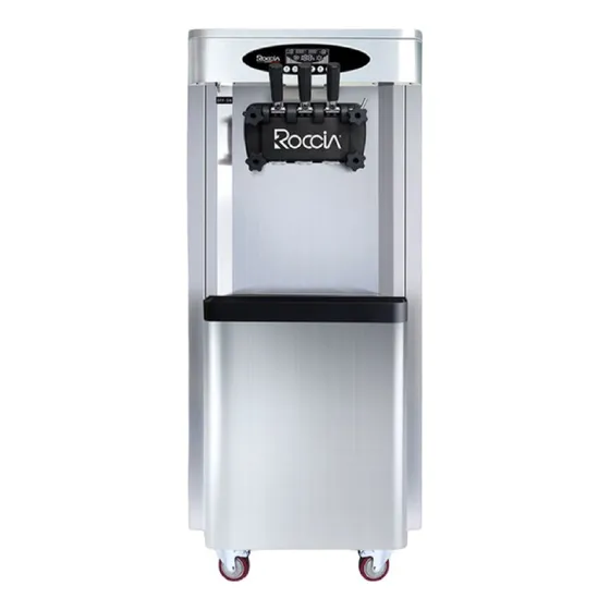 Máquina Helados Soft Tres Sabores Pedestal Roccia I031