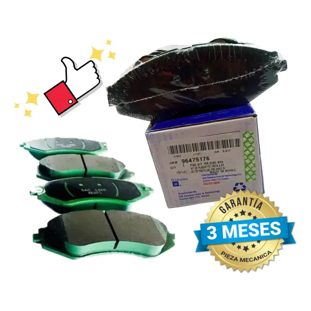 Pastillas De Frenos Delanteras Aveo 2005 2006 2007 2008 2009