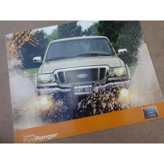 Ford Ranger Pick Up 2004 Folleto Catalogo No Manual 4x4 F100