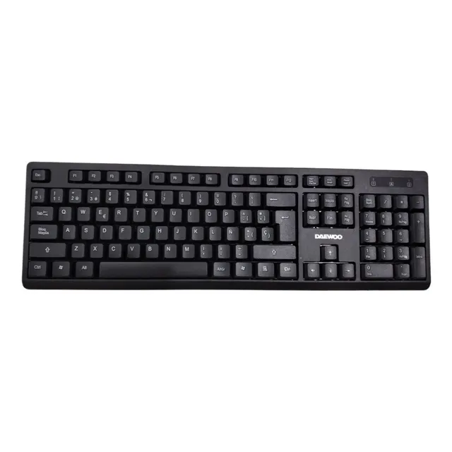 Teclado Pc Inalámbrico Computadora Usb 10 Mts Daewoo Di-401