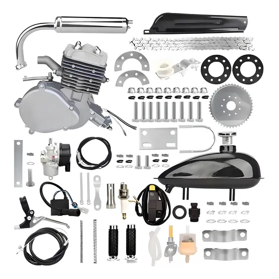 Motor Completo 80cc Bicicleta Motorizada Potente Combustão