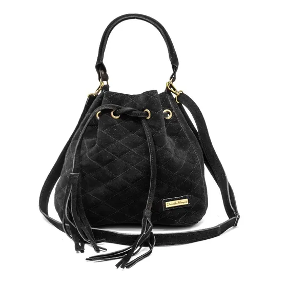 Bolsa Feminina  Saco  Couro Legítimo Media  