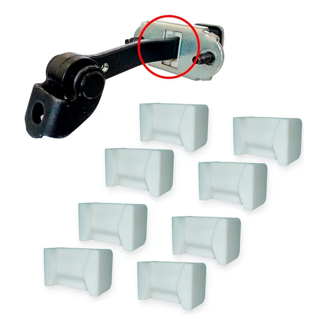 Reparo Limitador De Porta Ecosport Fiesta - Kit 4 Portas
