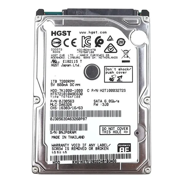 Disco Duro Hdd Hgst Hts721010a9e630 1tb