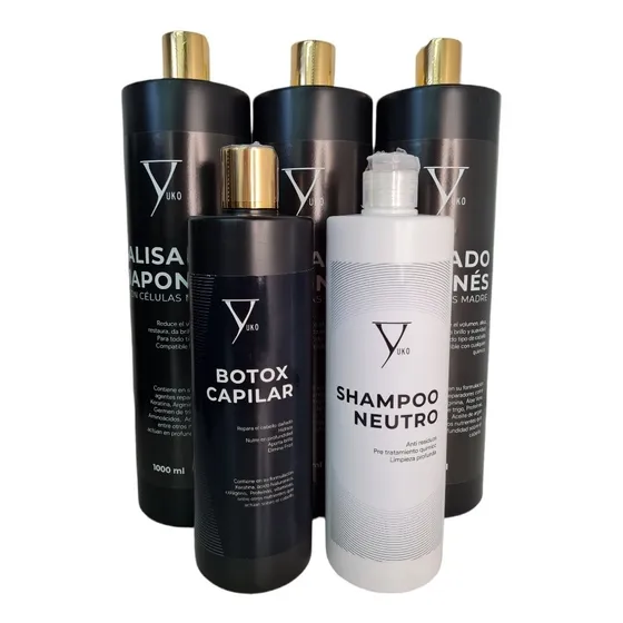 3lt Alisado Japones + 1/2lt Botox+ 1/2lt Shampoo Anti Resi.