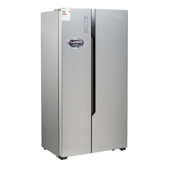 Heladera con freezer inverter James RJ 40K SBS color acero inoxidable con capacidad de 516L 220V