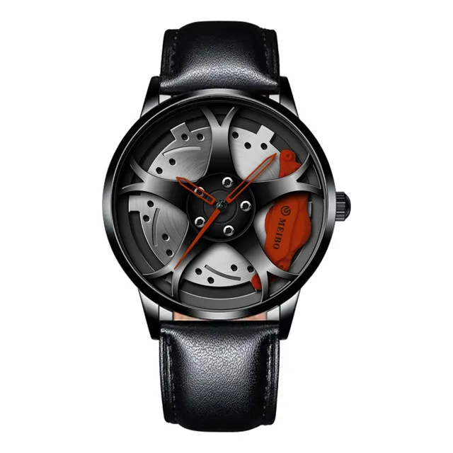 Reloj Caballero Ring  Meibo Con Estuche
