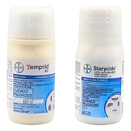 Kit Bayer Larvas Starycide 250ml + Temprid 250ml