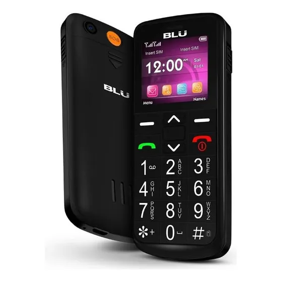 Celular De Adulto Mayor Numeros Grandes Con Boton  S.o.s