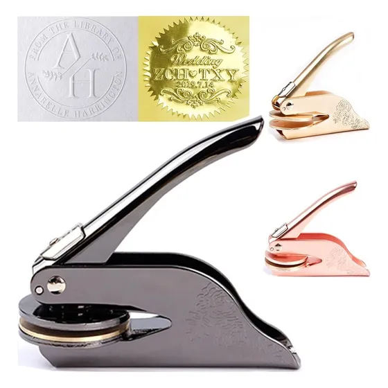 Wf Embosser Libro Personalizado Incrustador La Biblioteca