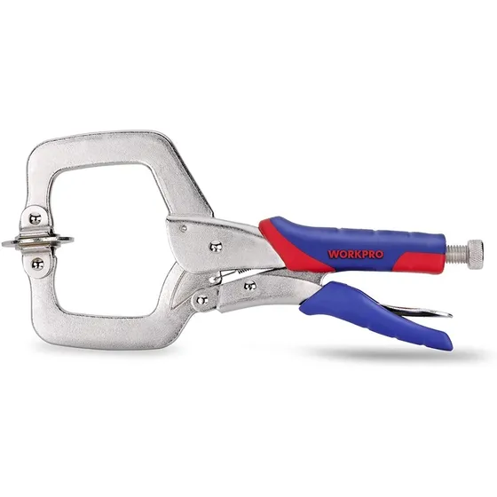 Prensa Tipo Alicate Carpintero Workpro 11 Pulgadas Tipo C