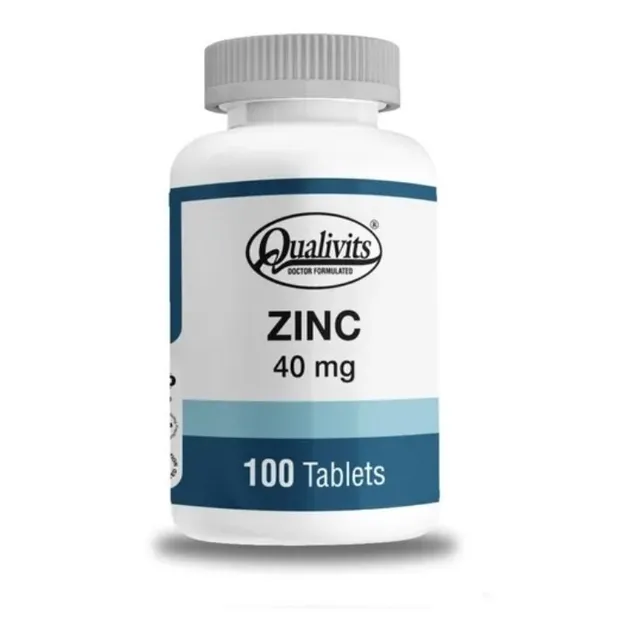 Qualivits Zinc 40 Mg X 100 Tabletas