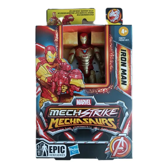 Mechstrike Mechasaurs Iron Man Articulado 10 Cm Epic Series