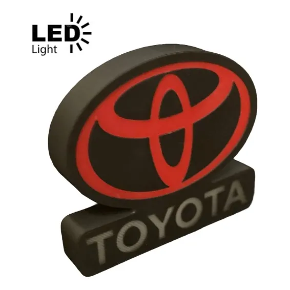Lampara Led Toyota Decoración / Taller / Tienda / Oficina