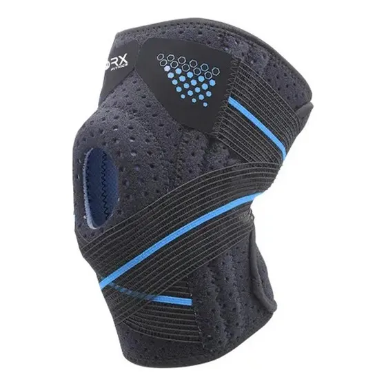 Rodillera Deportiva Worx Compresion Ejercicio Crossfit Color Negro Talla Talla única