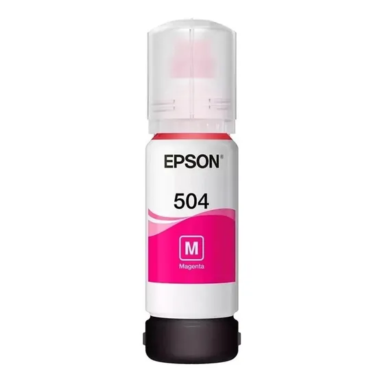Tinta Epson Ecotank Mod T504 Magenta L4150 L4160 L6161 L6171