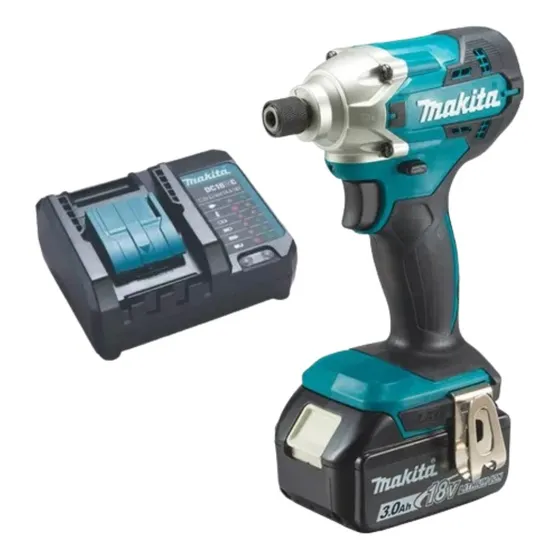Parafusadeira De Impacto A Bateria 18v  Dtd156 Makita