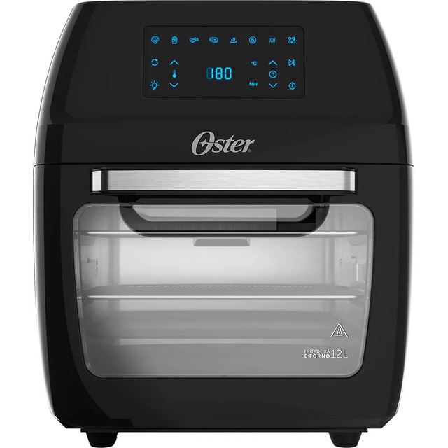 Fritadeira Oven Fryer 3 Em 1 Ofrt780 12 Litros Preta Oster Cor Preto Fritadeira Oven Fryer 3 Em 1 Ofrt780 12 Litros Preta Oster Cor Preto