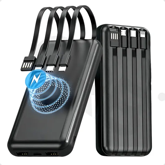Power Bank Carregador Indução 20.000mah Universal Peining