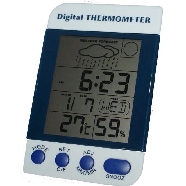 Termohigrómetro Digital Kex Con Certificado De Calibracion 