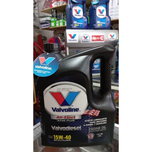 Aceite Valvoline 15w-40 Valvodiesel Gasolina-dual 10mil Klm