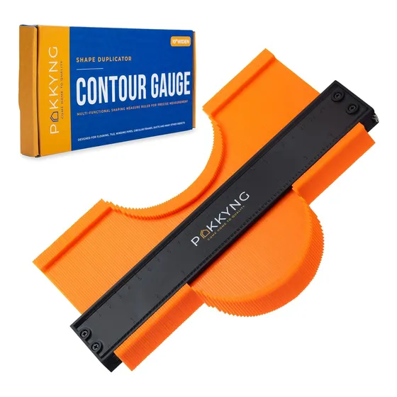 Herramienta De Perfil Contorno, 25 Cm, Para Medir Ángulos