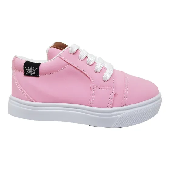 Zapatillas De Nena/niña Color Rosa  Talles Del 19 Al 34