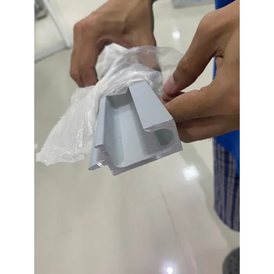Perfil Tirador Aluminio En C Gabinetes Cocinas Empotradas