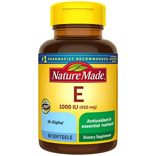Naturales Hechos Vitamina E 1000 Iu (dl-alpha) On74t