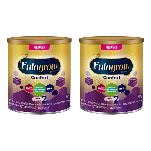 Enfagrow Premium Confort Etapa 2 Pack 2 Latas De 800g