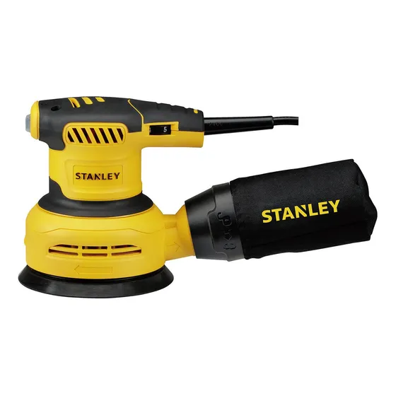 Lijadora Roto-orbital Stanley Ss30-b2c 300w Color Amarillo