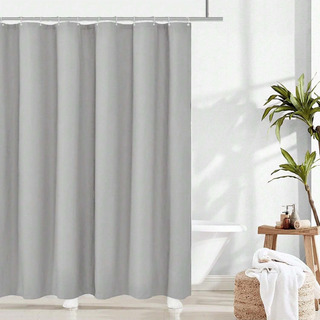 Cortina De Baño Impermeable Simple 180 * 180cm + Gancho Cortina De Baño Impermeable Simple 180 * 180cm + Gancho
