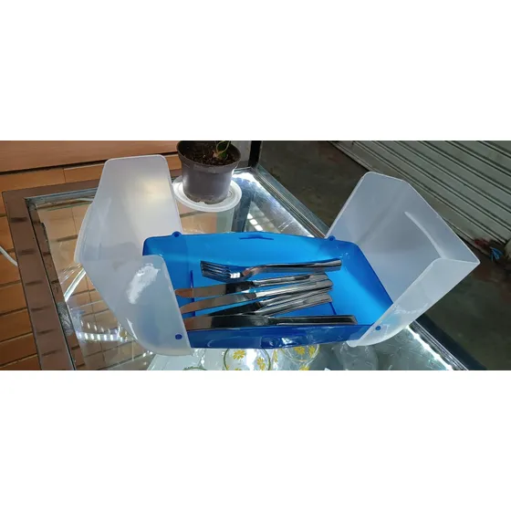 Porta Cubiertos Con Tapa 