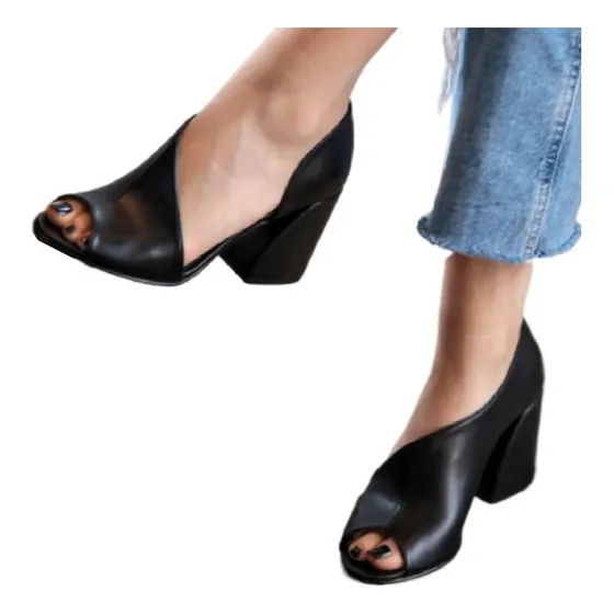 L Oferta Especial Zapatos De Punta Dama Sandalias Moda De