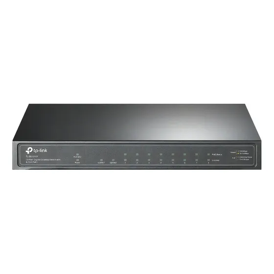 Conmutador de escritorio Gigabit TP-Link TL-SG1210p | Cuotas sin interés