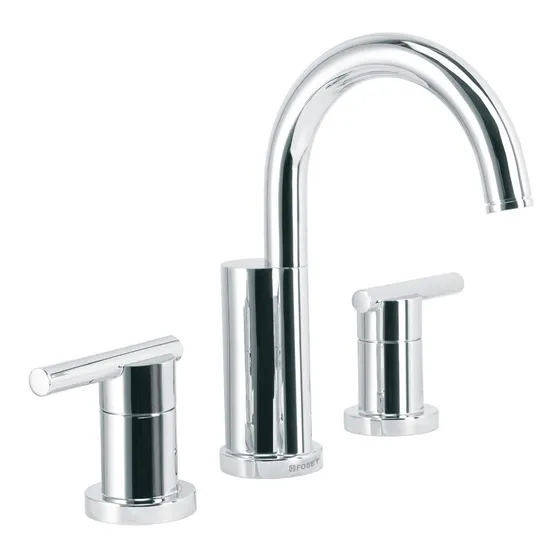 Mezcladoras Para Lavabo, Taladros Separados Cromada