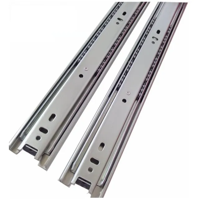Correderas Telescopicas Riel Gavetas 60 Cms Acero Corredera
