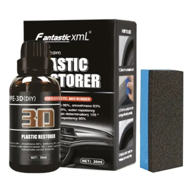 Restaurador De Plasticos Uv 3d Para Carros Fastasticxml