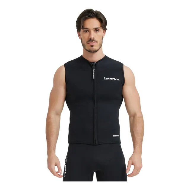 Chaleco De Buceo Premium De Neopreno Con Cremallera De 3 Mm
