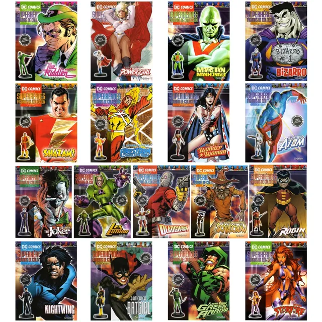 Superheroes De Coleccion Dc Comics Fasciculo + Figura
