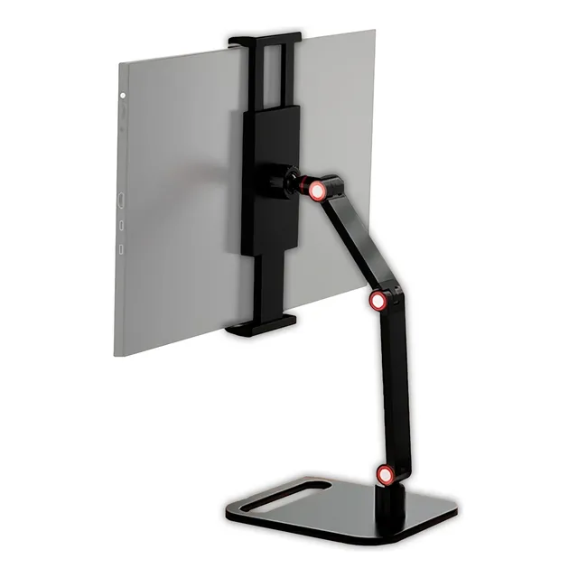 Soporte Metálico Plegable Para Monitor Portátil 6'' A 17''