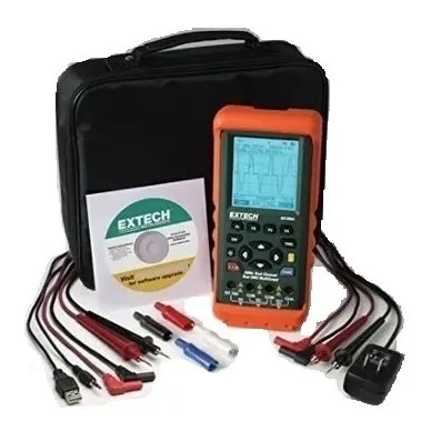 Extech 381295a Osciloscopios De Mano 5mhz Dual Channel Mult