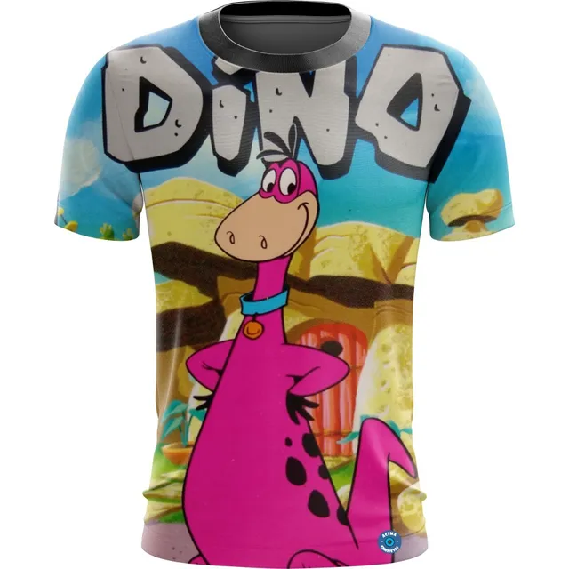 Camisa Camisetas Os Flintstones Fred E Wilma Dino 5
